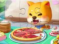 Spil Jigsaw Puzzle: Pizza Dog online