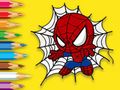 Spil Malebog: Baby Spiderman  online