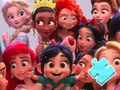 Spil Jigsaw -puslespil: Disney Princess Family Photo online