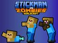 Spil Stickman vs Zombies Worldcraft online