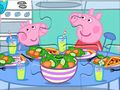 Spil Jigsaw -puslespil: Peppa -middagstid online