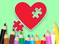 Spil Malebog: BTS Heart Jigsaw  online
