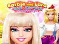 Spil Barbie og Lara Red Carpet Challenge  online