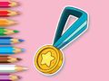 Spil Malebog: Medalje  online