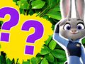 Spil Kids Quiz: Hvad ved du om Zootopia  online
