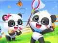 Spil Jigsaw Puzzle: Baby Panda Spring Outing online