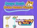 Spil Doge Rush: Draw Home Puzzle  online
