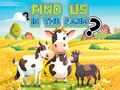 Spil Kids Quiz: Find os i gården  online