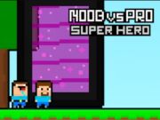 Spil Noob vs pro superhelt online