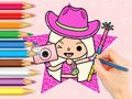 Spil Malebog: Toca Boca World  online