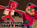 Spil Maze Escape: Craft Man online