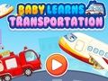 Spil Baby lærer transport  online