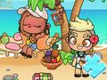 Spil Jigsaw Puzzle: Avatar World Solbadning  online