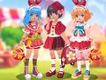 Spil Kiddo rød polka  online