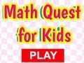 Spil Math Quest for børn  online