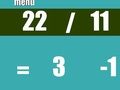 Spil Afdeling matematik quiz  online