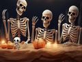 Spil Halloween Skelet Colony Escape  online