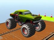 Spil Mega rampe Monster truck  online