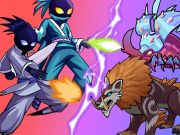 Spil Stick Ninja Survival online