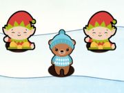 Spil Julemanden slår en muldvarp  online