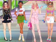 Spil College piger team fashion makeover online