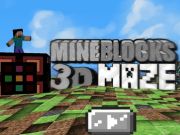 Spil Mineblocks 3D Maze online Spil Mineblocks 3D Maze online