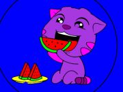 Spil Talking Tom malebøger  online