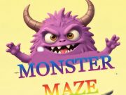 Spil Monster labyrint  online