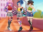 Spil Girly Fashion Tattoo online