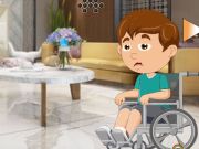 Spil Hjælp handicapdrengen  online