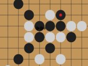 Spil Gomoku: fem sten i træk  online