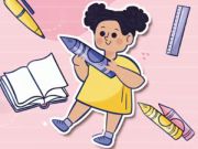 Spil Kids Quiz: Papirvarer Story online