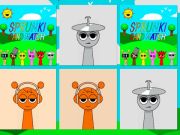 Spil Sprunki -kortkamp online