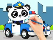 Spil Malebog: Police Panda  online