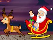 Spil Find julemanden med gave  online