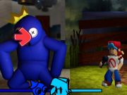 Spil FNF vs Rainbow Friends online