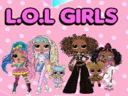 Spil L. O. L OMG piger malebog  online