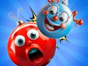 Spil Merge Balls nytårslegetøj i 3D!  online