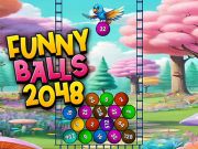 Spil Sjove bolde 2048  online