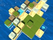 Spil Cube Island: ASMR slapper af puslespil online