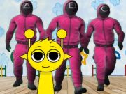 Spil Sprunki i Squid Game Chamber  online