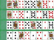Spil Kort: Solitaire tæppe  online