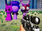 Spil Sprunki Sniper Squid spil  online