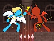 Spil Stickman Duo: Undslippe graven  online