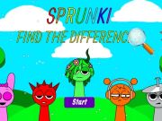 Spil Sprunki finder forskellene  online