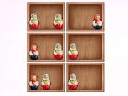 Spil Sorter efter Matryoshka -hylder!  online