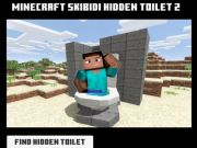 Spil Minicraft Skibidi skjult toilet 2  online