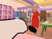 Spil Kat og bedstemor: flugt  online
