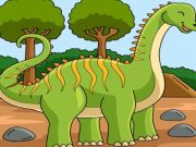 Spil Dinosaur spot forskellen  online