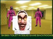 Spil Skibidi toilet i blæksprutte spil bagværelser  online